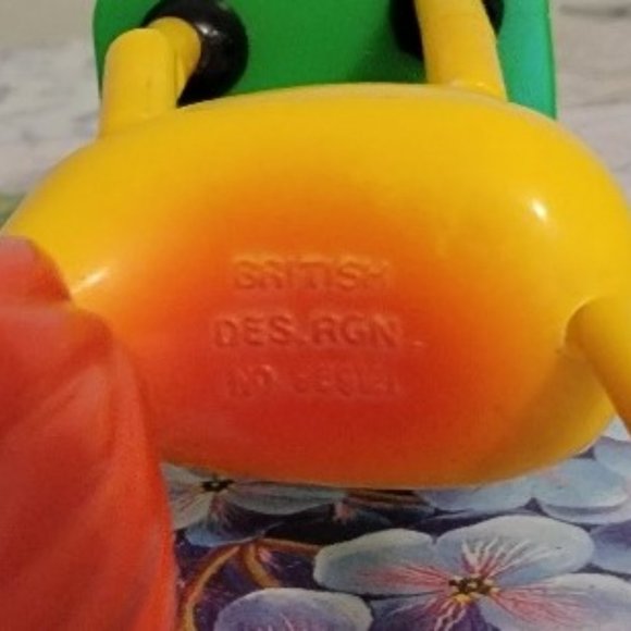 Vintage Push Button Underneath Base Toy Puppet- Lion - Picture 6 of 6